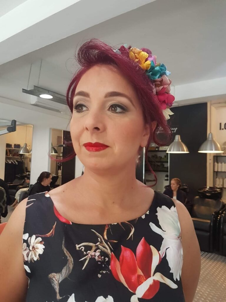 maquillaje y peinado eventos